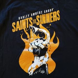 EUC Harley-Davidson Saints To Sinners XL 2006 Tee
